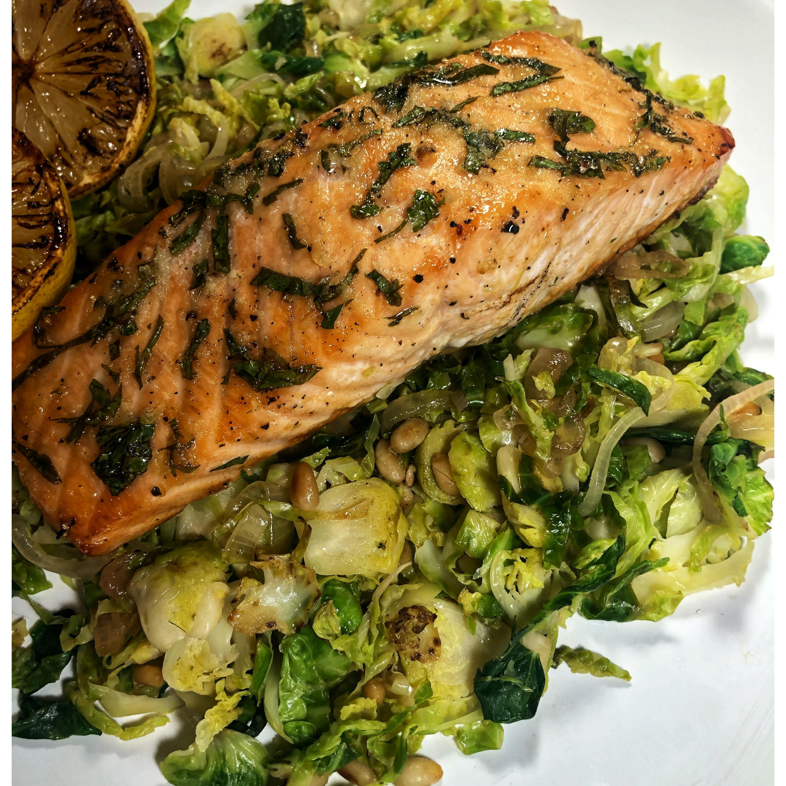 Hormone Balancing Honey Lemon Salmon Recipe by Registered Dietitian and Certified Lactation Educator Stephanie Lauri